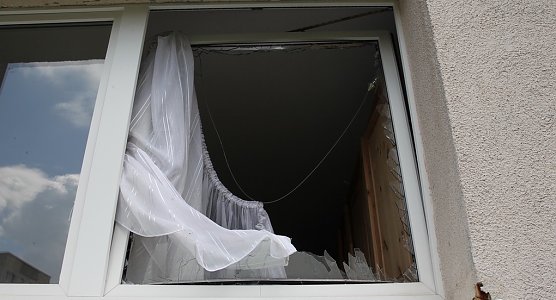 Explosion im Bad Langensalza (Foto: S.Dietzel)