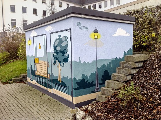 Aktion "Strom soll sch&ouml;ner wohnen" in M&uuml;hlhausen (Foto: Stadtverwaltung M&uuml;hlhausen)