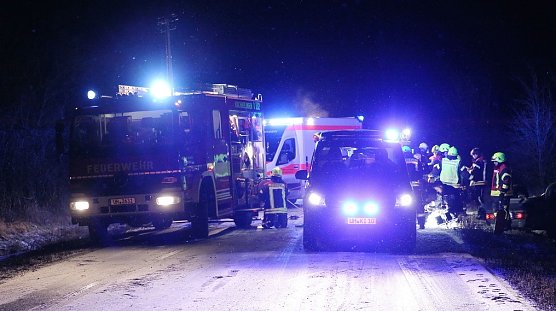 Unfall bei Kirchheilingen (Foto: S.Dietzel)