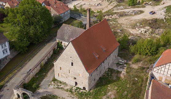 Das Barf&uuml;&szlig;erkloster in Bad Langensalza (Foto: M. Horrmann )