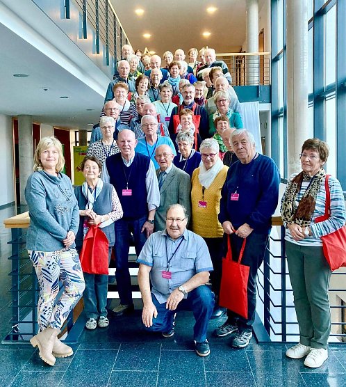 Die Landseniorenvereinigung Mühlhausen war zu Gast im Landtag (Foto: Cordula Eger) Die Landseniorenvereinigung Mühlhausen war zu Gast im Landtag (Foto: Cordula Eger)