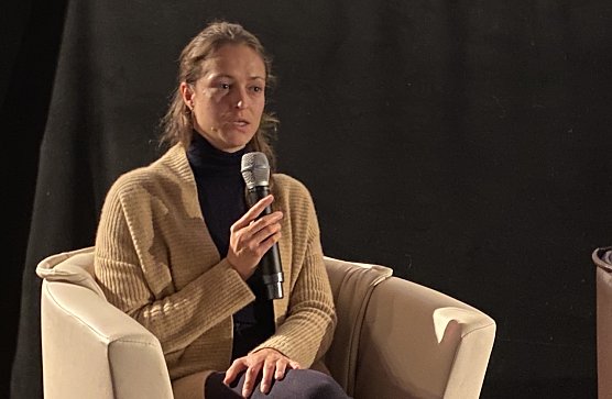 Sprach für die Bundesregierung: Tina Rudolph (Foto: oas) Sprach für die Bundesregierung: Tina Rudolph (Foto: oas)