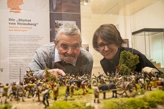 Der Aufstand - Diorama aus Zinnfiguren (Foto: Doug Miller, Nora Hilgert, Alexander Hartleib)