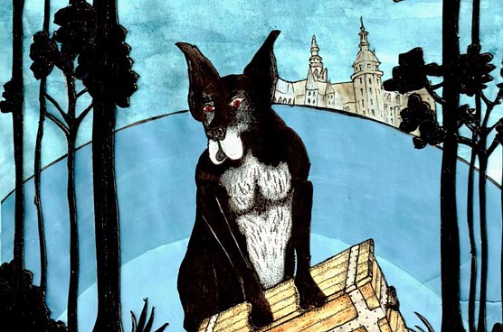 Plakatausschnitt 2Das Feuerzeug" (Foto: 3K) Plakatausschnitt 2Das Feuerzeug" (Foto: 3K)