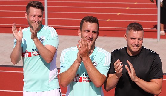 Dre Preu&szlig;en-Legenden wurden gefeiert und verabschiedet (Foto: FSV Preu&szlig;en)