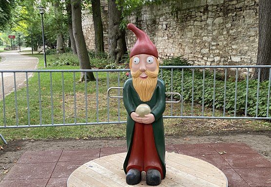 Der geheimnisvolle Fremde ist gekommen, um zu bleiben (Foto: oas)