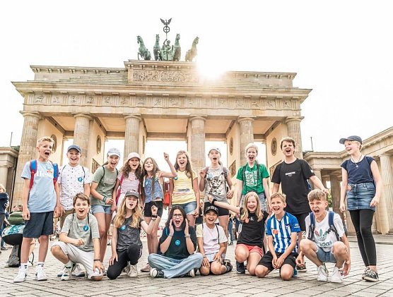 Zum Bundesfinale ging es nach Berlin (Foto: Privat)