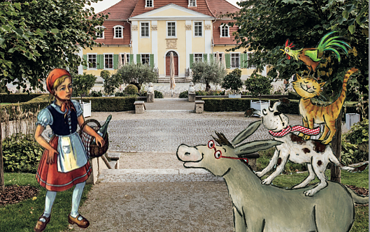 M&auml;rchenhafter Tag im Schl&ouml;sschenpark (Foto: KTL)