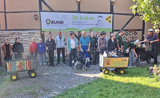 Bad Langensalzaer World Clean Up-Team (Foto: E.H&ouml;hn)