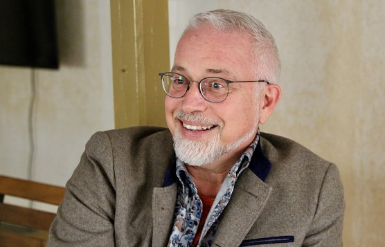 Michael Luick-Thrams, Historiker und Begr&uuml;nder des Vereins "Spuren", der in Bad Langensalza ein "Haus der Spuren" betreibt (Foto: Eva Maria Wiegand)