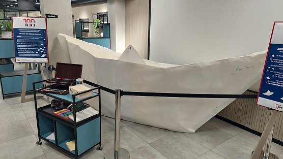 100 Boote Auftakt in der Stadtwerkstatt (Foto: Stadtverwaltung Mühlhausen) 100 Boote Auftakt in der Stadtwerkstatt (Foto: Stadtverwaltung Mühlhausen)