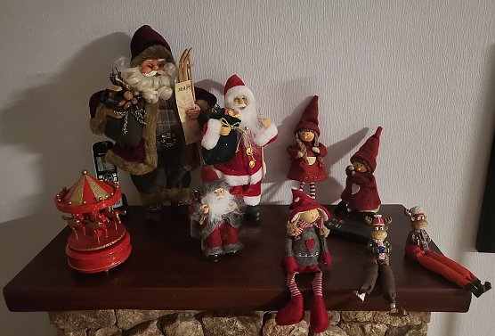 Die Farbe Rot geh&ouml;rt zu Weihnachten... (Foto: Simone Klein aus Bad Frankenhausen)