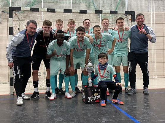 Die Preu&szlig;en bei der Hallenmeisterschaft (Foto: Markus Fromm)