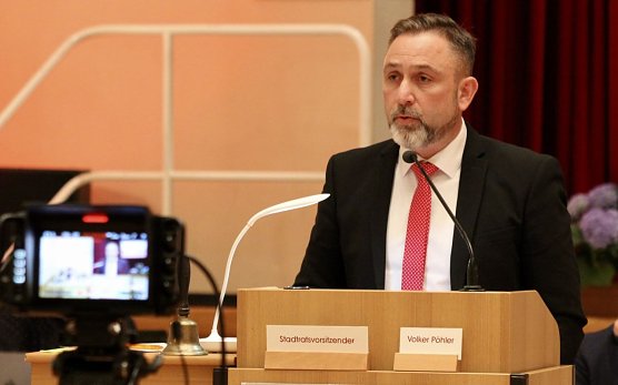 Ein angriffslustiger B&uuml;rgermeister Matthias Reinz sorgte f&uuml;r Kontroversen  (Foto: Eva Maria Wiegand)