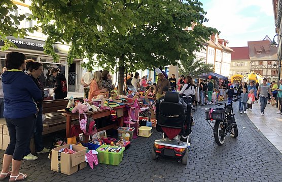 Kinderflohmarkt im vergangenen Jahr (Foto: Citymanagement)