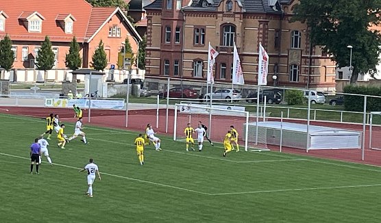 Immer wieder tauchte das junge Preu&szlig;en-Team aussichtsreich vorm gegnerischen Tor auf. Allerdings ohne Fortune. (Foto: oas)