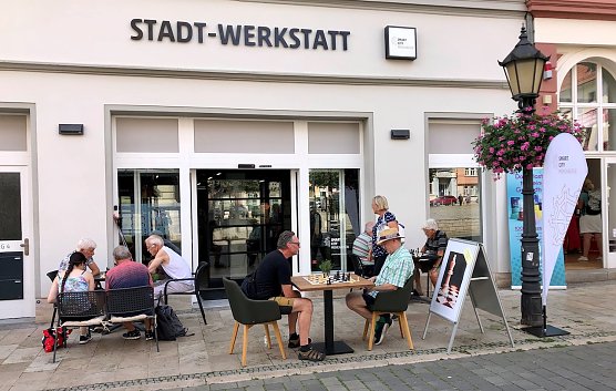 Schach in der Stadt (Foto: &copy; Stadtverwaltung M&uuml;hlhausen)