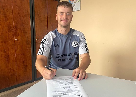 Marius Prager wird ein Preuße (Foto: FSV Preußen) Marius Prager wird ein Preuße (Foto: FSV Preußen)