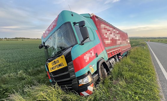 Unfall auf der B 247 am Abend (Foto: S.Dietzel)