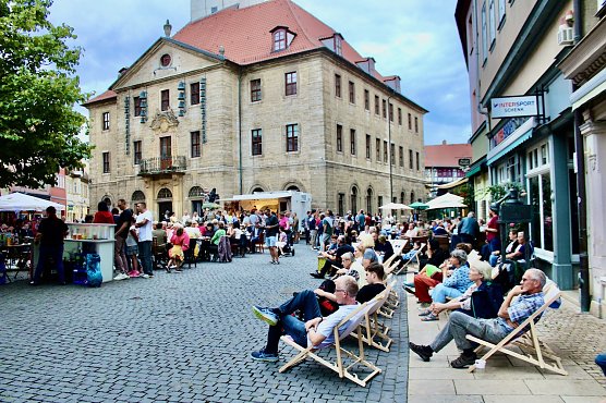 Open-Air-Konzertreihe BaLaTon � SummAIR in the City in Bad Langensalza (Foto: Eva Maria Wiegand)