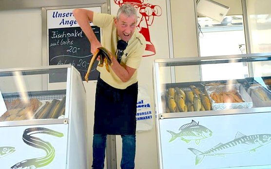 Marktschreier Heiko Hoffmann kommt nach Mühlhausen (Foto: Jobo) Marktschreier Heiko Hoffmann kommt nach Mühlhausen (Foto: Jobo)