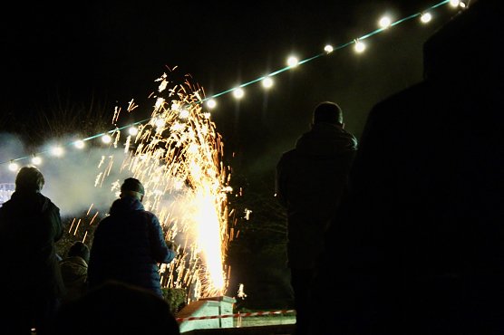 Er&ouml;ffnungsparty der Eisbahn in Bad Langensalza (Foto: Eva Maria Wiegand)
