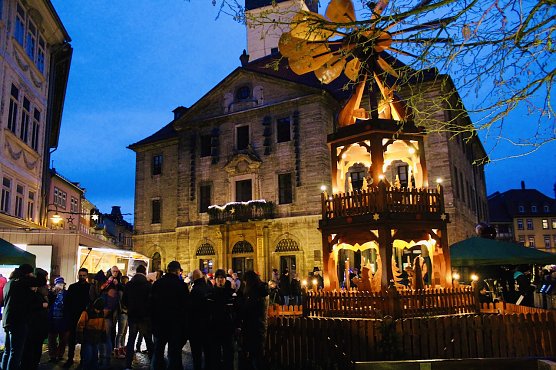 Weihnachtsmarkt in Bad Langensalza  (Foto: Eva Maria Wiegand)