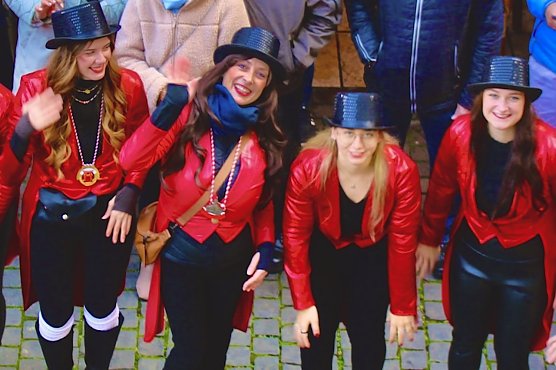 N&auml;rrinnen des  Langensalzaer Carnevals Clubs am 11.11.2025 (Archiv)  (Foto: Eva Maria Wiegand)