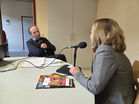 Der Reisepodcaster Heinz Schindler war in der Welterbe-Region unterwegs.  (Foto: Nina Genzel)