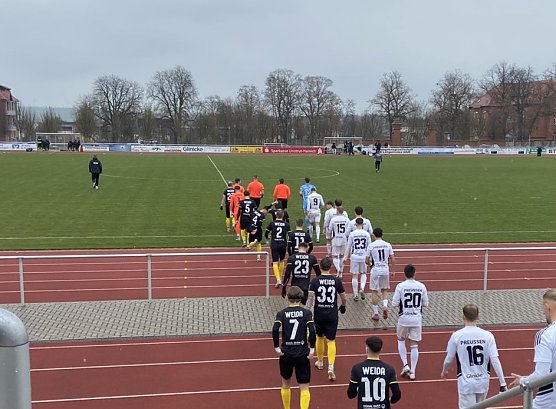 Tr&uuml;ber Nachmittag: Preu&szlig;en unterliegt Weida mit 0:1 (Foto: Benno Harbauer)