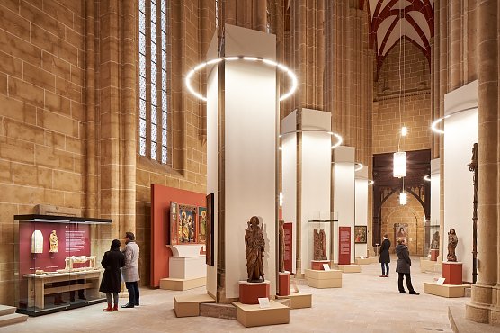 Ausstellung in der Marienkirche (Foto: M&uuml;hlh&auml;user Museen)