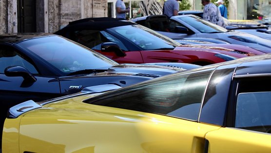Corvettes-Treffen in Bad Langensalza (Foto: Eva Maria Wiegand)