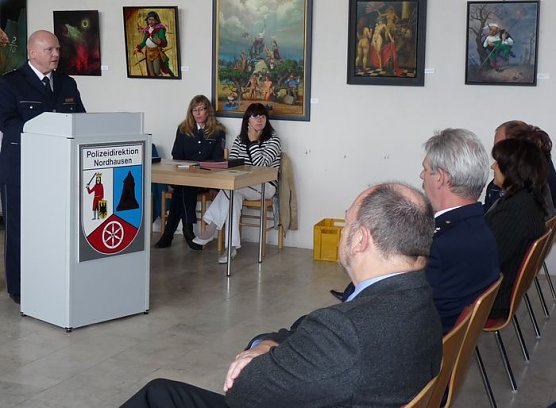 Ansprache (Foto: Karl-Heinz Herrmann) Ansprache (Foto: Karl-Heinz Herrmann)