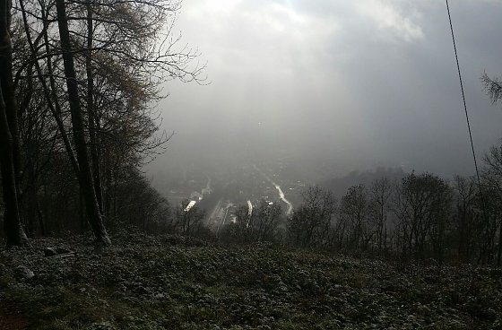 Bild: Blick auf Ilfeld von der Wetterfahne