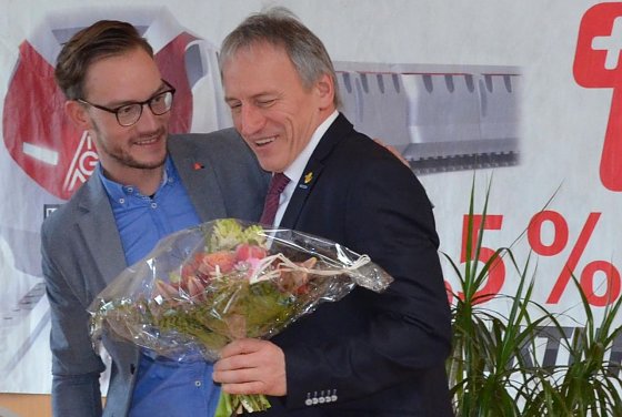 Bild: Bernd Spitzbarth und Alexander Scharff werden nun die Geschicke der knapp 6.000 Mitglieder auch in den n&auml;chsten vier Jahre weiter leiten