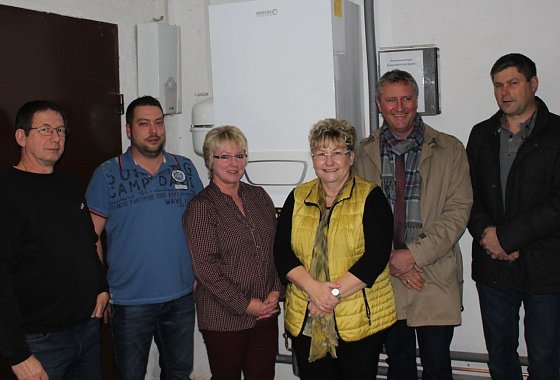 Bild: Besuch im Vereinshaus