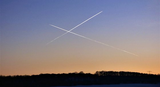Bild: Kreuz geflogen
