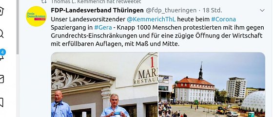 Bild: Screenshot Twitter FDP