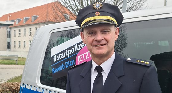 Bild: Polizeidirektor Matthias Bollenbach leitet seit November vergangenen Jahres die Landespolizeiinspektion (LPI) Nordhausen