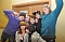 Junge Party im Klubhaus