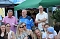 Fans und Cheftrainer des Th&uuml;ringer HC Herbert M&uuml;ller verabschieden neun Spitzenhandballerinnen in Bad Langensalza