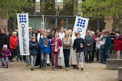 Bild: Christuswallfahrt in Volkenroda  