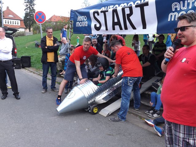 Bild: "Steelpipe" am Start.
