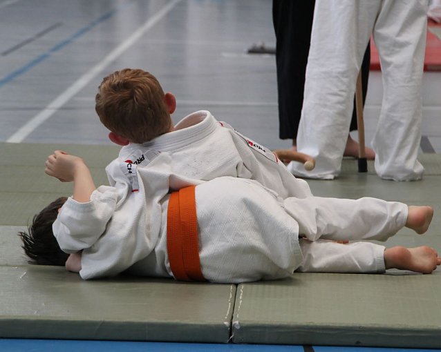 Bild: Auch der Judo-Nachwuchs des PSV zeigte sein K&ouml;nnen.