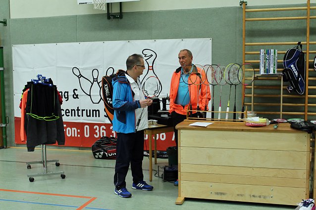 Bild: 1. Badminton open gestartet