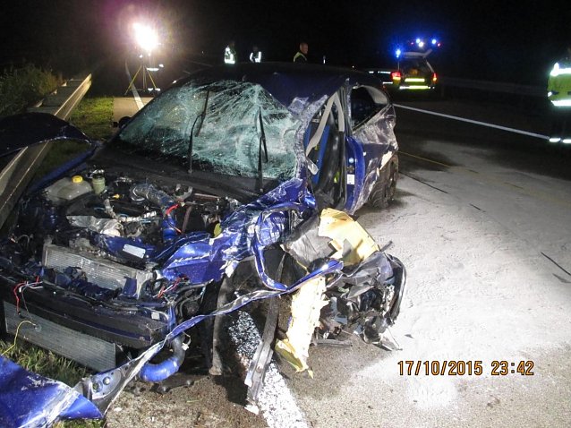 Bild: Ein folgenschwerer Unfall ereignete sich am Freitag auf der A38