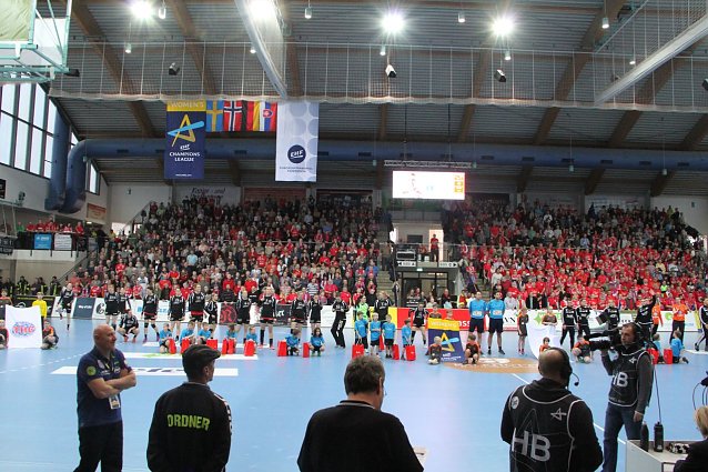 Bild: Th&uuml;ringer HC im Champions League Spiel gegen Larvik