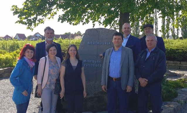 Bild: Litauische Delegation in Weltkulturerberegion unterwegs