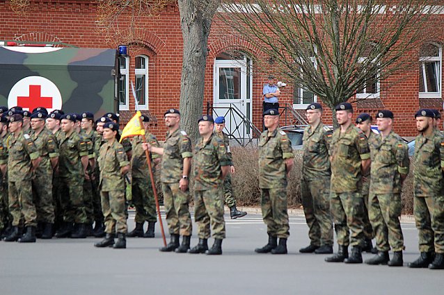 Bild: Kommandeurswechsel am Bundeswehrstandort Sondershausen