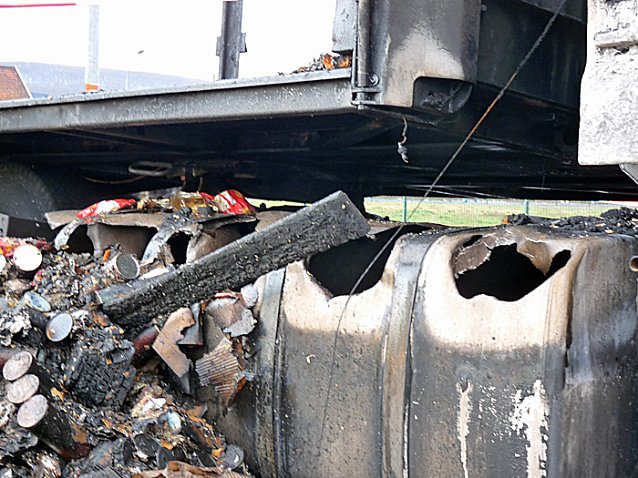 Bild: Lkw-Brand Jecha